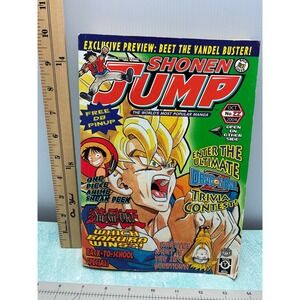 Shonen Jump  October 2004 Volume 2 Issue 10 Dragon Ball Z Goku Naruto One Piece‎